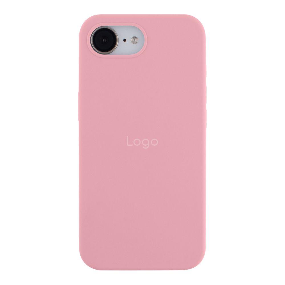 Чохол Silicone Case Full Size (AA) для iPhone 16e Колір 06.Light Pink, фото 1