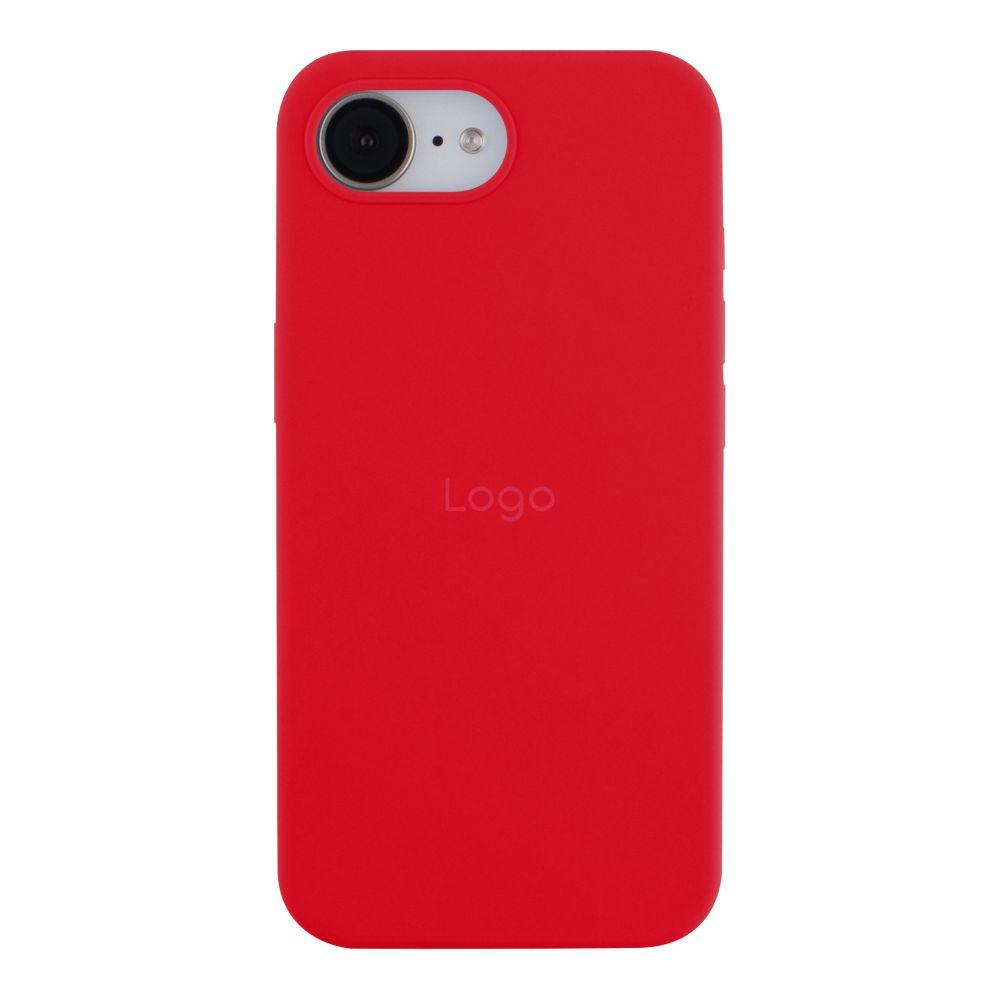 Чохол Silicone Case Full Size (AA) для iPhone 16e Колір 14.Red, фото 1
