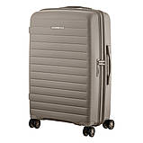 Набір валіз 2E, Aero, поліпропілен, (L+M+S), TSA, 4 колеса, EXP, сіро-коричневий, фото 10