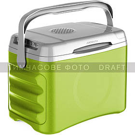 Холодильник дорожній ARDESTO, 2в1, 21л, 220/12В, підігрів 55°C, охолодження 18-20°C, А+++, USB-порт, 4.3кг, салатовий