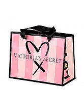 Пакет із серцем Victoria's Secret Love подарунковий (20x15x9 см)