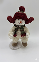 Новорічна фігурка Сніговик 19×16×35 (см) CR-4-12