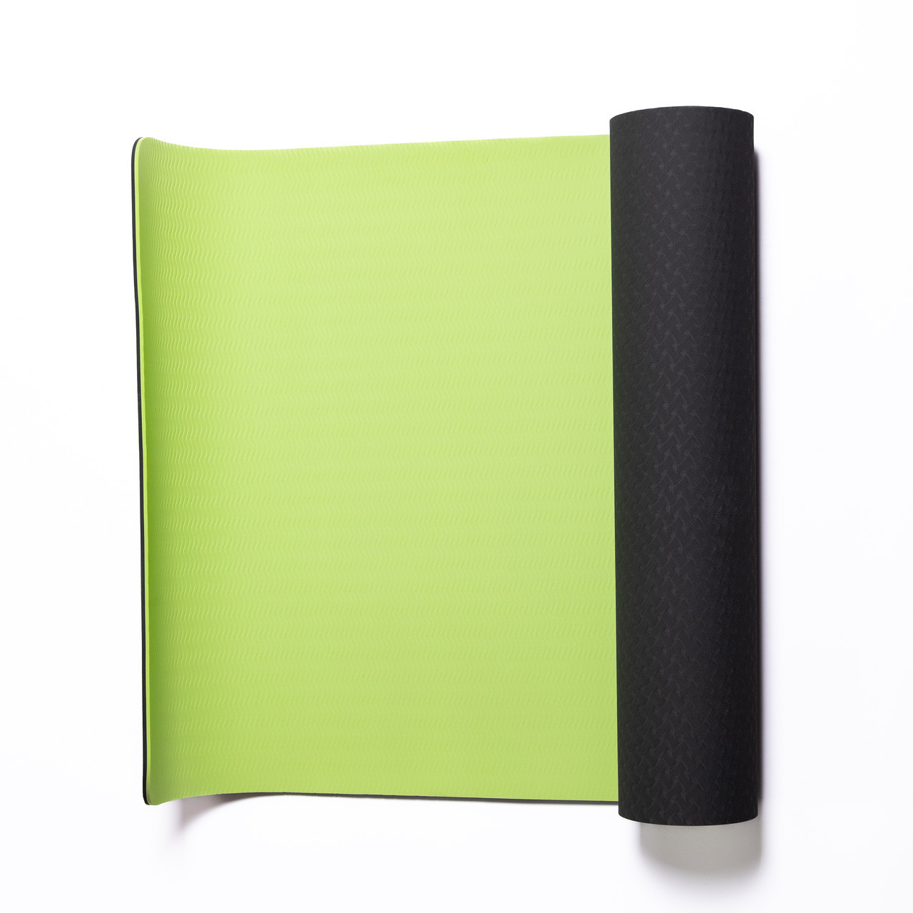 Килимок для йоги нековзкий 173×58 см Зелений HP-42-10GR