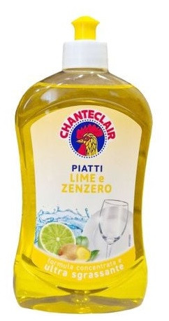 РІДКИЙ ЗАСІБ ДЛЯ МИТТЯ ПОСУДУ ТМ Шантеклер (ТМ Chanteclair). КОНЦЕНТРОВАНИЙ. Аромат Лайм та Імбир. О, фото 1