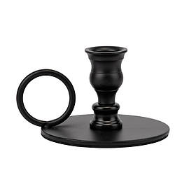 Підсвічник "Вінтажна ніч", чорний, 6,5 см ELISEY