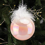 Шар "Рожеві хмари", 8 см ELISEY, фото 2