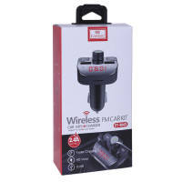 Автомобільний FM-трансмітер Fm Модулятор MP3 Earldom ET-M43 Black