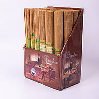 Сервірувальні серветки з бамбука, набір 24 шт 45×30 см для кухні та святкового столу HB-40-6