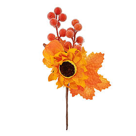 Штучна гілка "Сонячна осінь", 23 см ELISEY