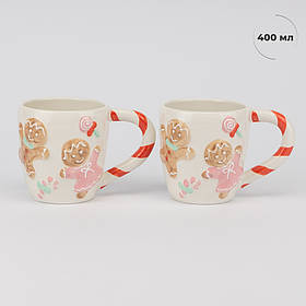 Кружка "Імбірна пара в рожевому", 400 мл ELISEY