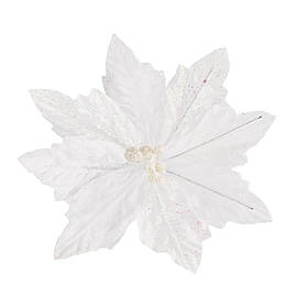 Декоративна квітка "Чарівний бутон", біла, 32 см ELISEY