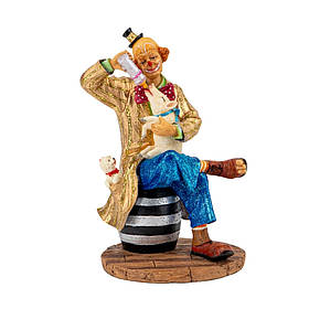 Статуетка "Клоун з поросям" (14 см) VERONESE