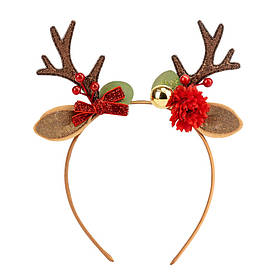 Новорічний обідок "Святкове оленятко", 18 см ELISEY