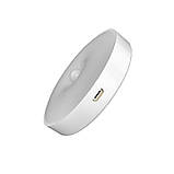 Світильник нічник бездротовий із датчиком руху 6000K акумуляторний із магнітом для підвішування, фото 6