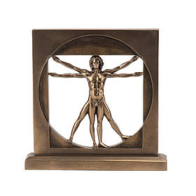 Статуетка "Вітрувіанська людина" 22 см VERONESE
