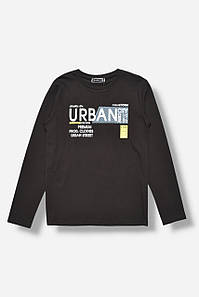 Кофта дитяча для хлопчика чорного кольору з принтом 207576P