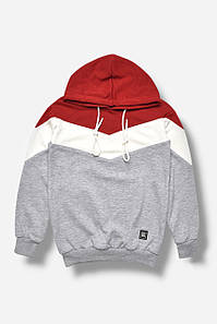 Кофта підліткова для дівчинки сірого кольору з принтом 207583P