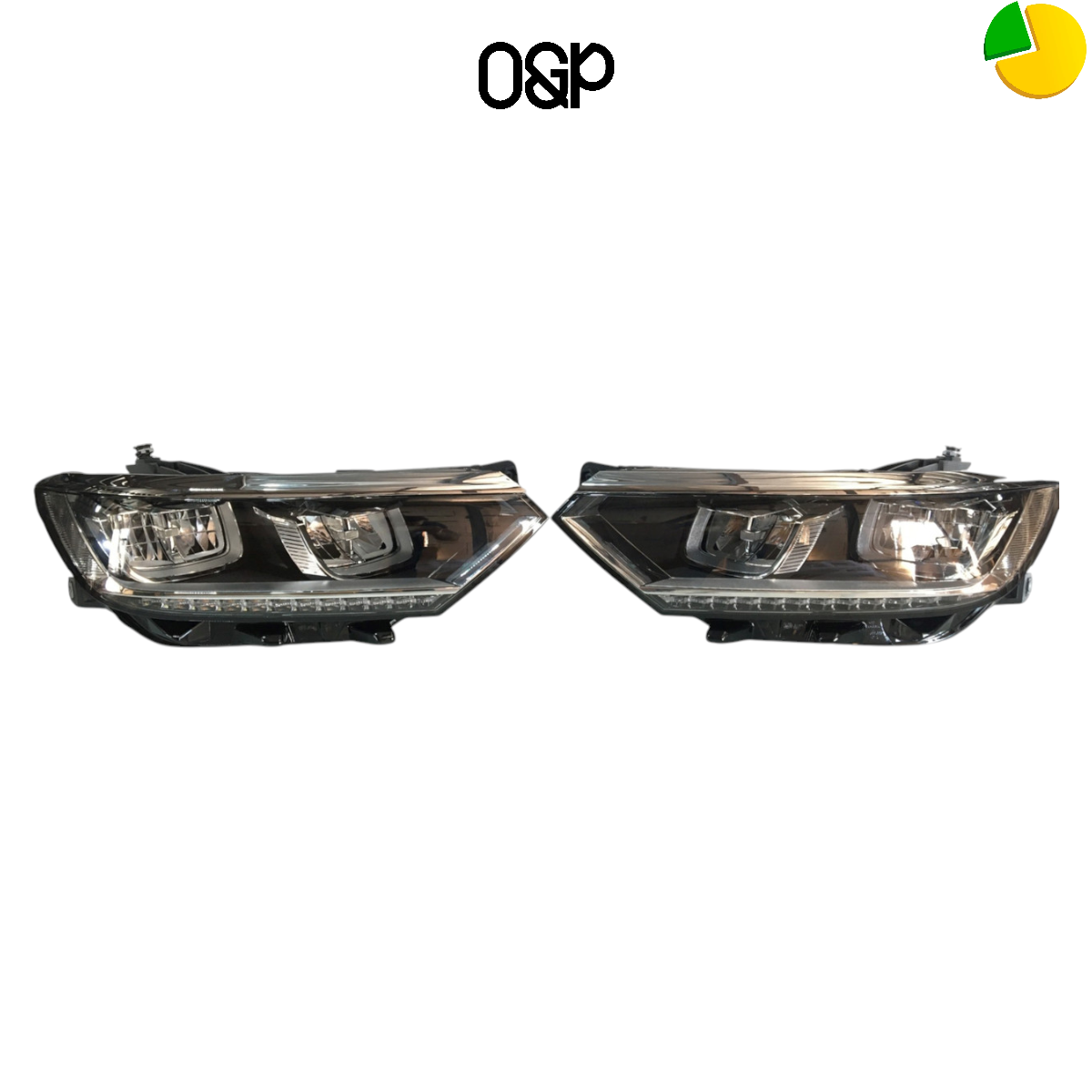 Фари basic led VW Passat b8 2016-2019 3G1941773D, 3G1941774D комплект для Європи от OP Tuning, фото 1