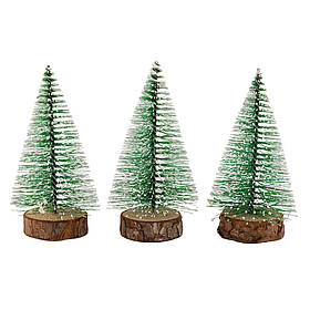 Набір ялиночок (3 шт), 10 см ELISEY