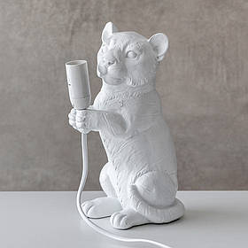 Лампа "Білий тигр", біла ELISEY