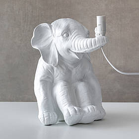 Лампа "Білий слон", біла ELISEY