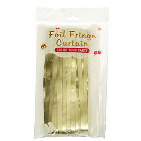 Декоративна шторка для фотозони, золота ELISEY