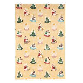Пакувальний папір "Світ Різдва", 50*70 см ELISEY