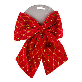 Бант червоний, 24 см ELISEY