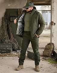 Зимова тактична куртка ГУР Omniheat олива ВТ6824