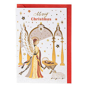 Вітальна листівка з конвертом до Різдва "Святе народження" YOO-HOO!