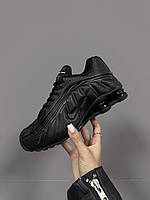NIKE SHOX R4 | FULL BLACK premium (4) 36