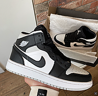 Air Jordan Retro1 Black White Grey 41