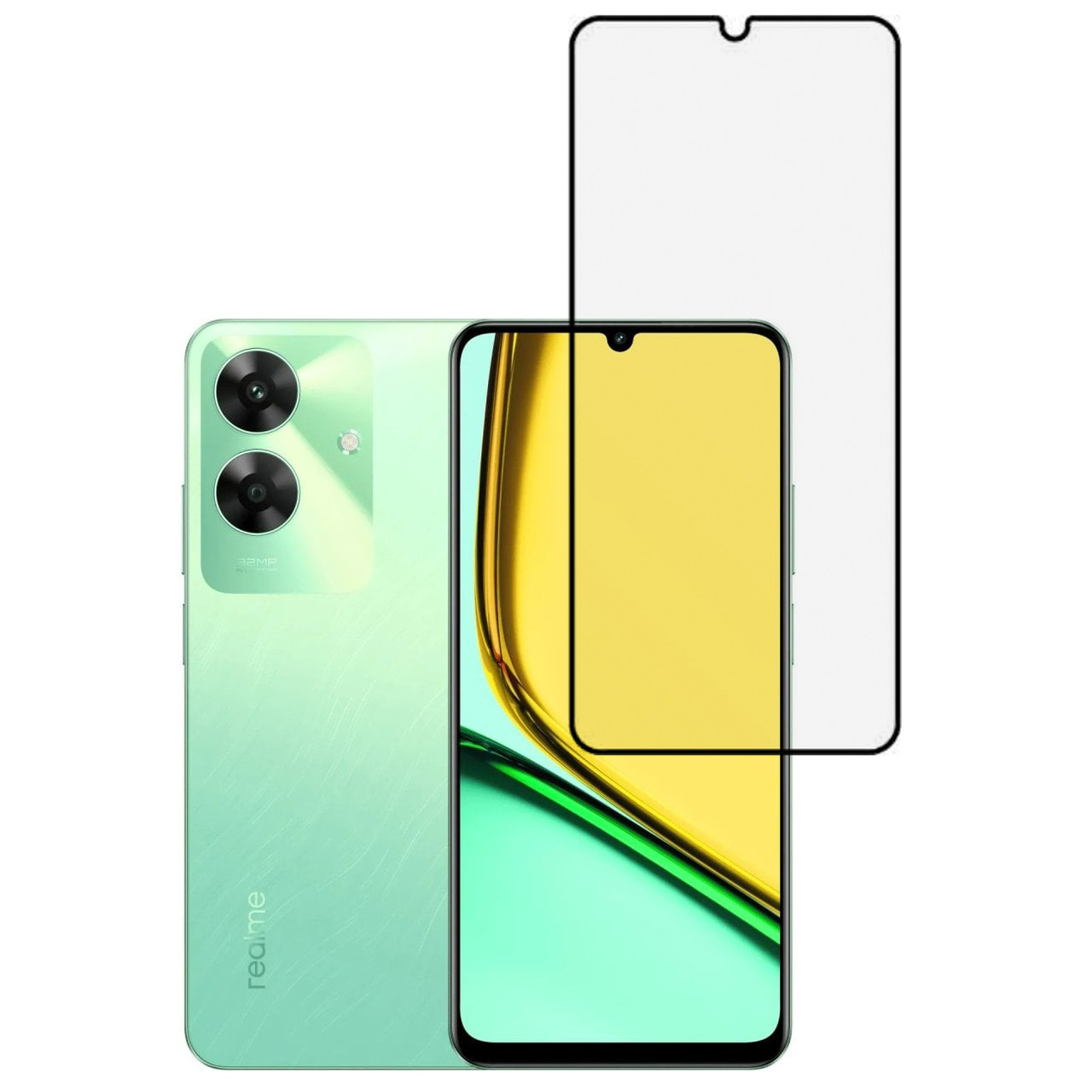 Гідрогелева плівка Mietubl HD для Realme C61 Матова, фото 1