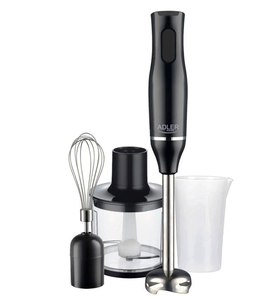 Новий функціональний блендер 3 в 1 Adler AD4620 Black з Європи з гарантією, фото 1