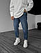 Джинси MOM з цупкого деніму у синьому кольорі - фото 1 - id-p2798907366