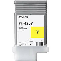 Картридж CANON (PFI-120Y) iPF200/205/300/305, Yellow (2888C001) PR1