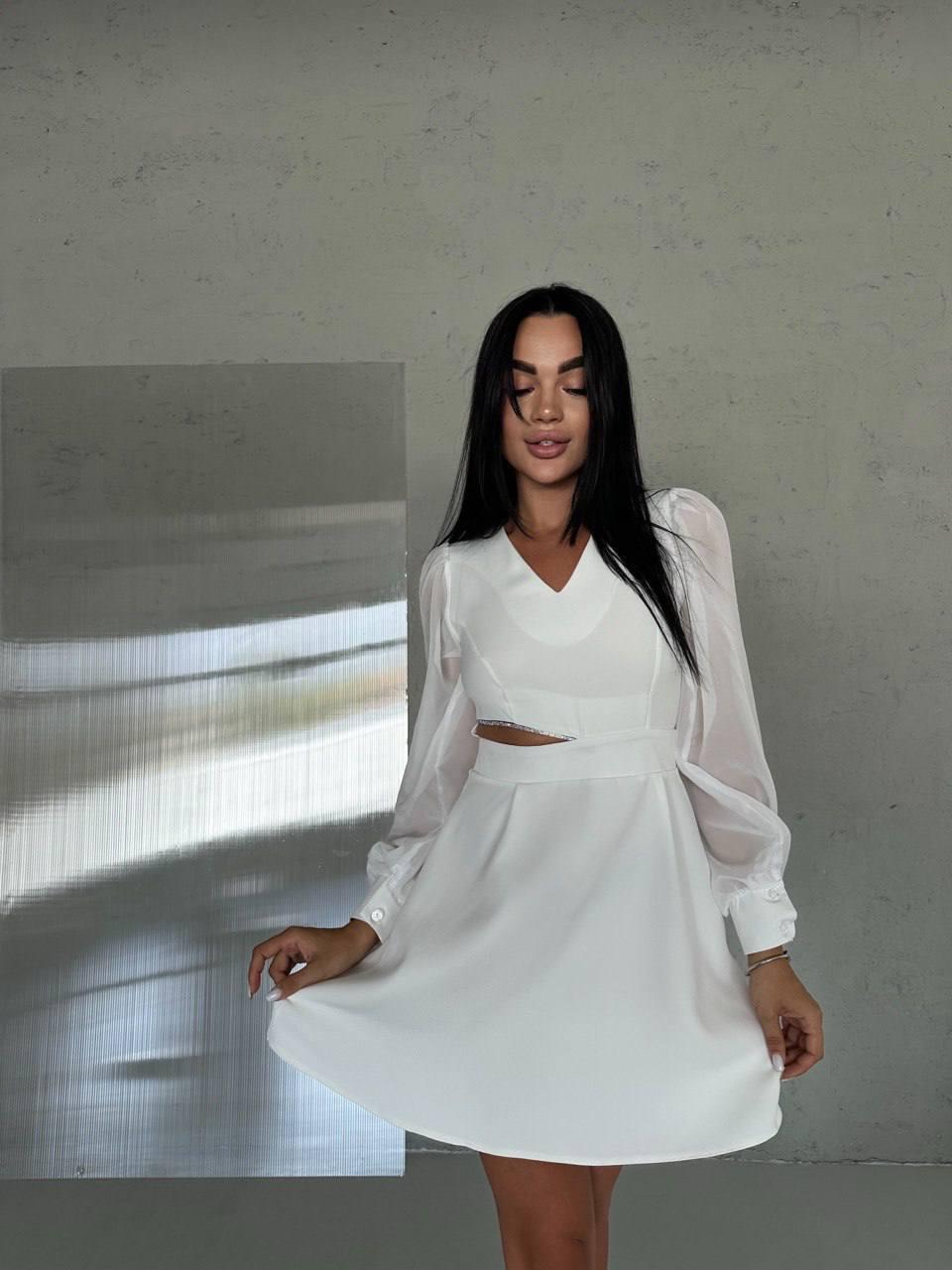 Сукня з асиметричним вирізом Модель: 801-226, фото 1