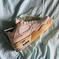 Nike Air Jordan 4 •Off-White• 36