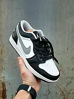 Nike Air Jordan 1 Low •Black White Grey• 36