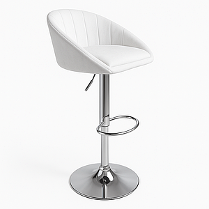 Візажний високий стілець з регулюванням висоти 56-82 см з підставкою для ніг Charm_BR – різні кольори!