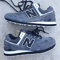 New Balance 574 •Dark Grey White• 43