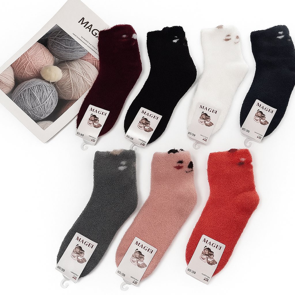 Шкарпетки підліткові "Шуган" хутро норки (30-35;35-40)