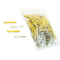 Дюбель 6х60 пот, уп100шт Metalvis