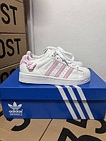 Adidas Superstar white pink