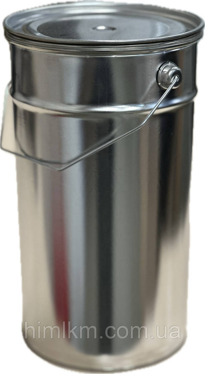 Ведро Євроведро з кришкою металеве 5л