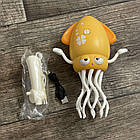 Танцюючий кальмар акумуляторна іграшка зі світлом та музикою, інтерактивні веселощі для дітей, фото 7