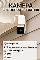 Камера видеонаблюдения для дома на улице Wyze Cam Онлайн камеры (Уличная камера видеонаблюдения с датчиками)Видеонаблюдение