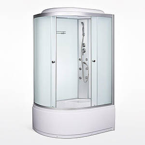 Душовий бокс Vivia 81 W R RC правий 120х80х215 см з глибоким піддоном асиметричний з гідромасажем