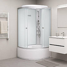 Душовий бокс Vivia 81 W R RC правий 120х80х215 см з глибоким піддоном асиметричний з гідромасажем, фото 2