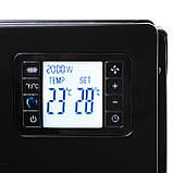 Електроконвектор Camry CR 7739 Black, 2000 Вт, LCD-дисплей, таймер, пульт, 3 режими нагріву, фото 6